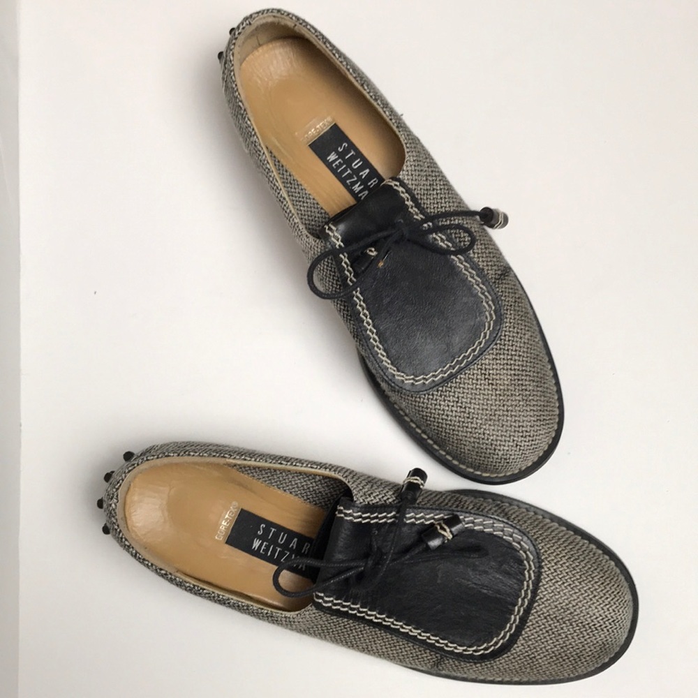 Stuart Weitzman Golf Oxford Loafers EUC 6 …